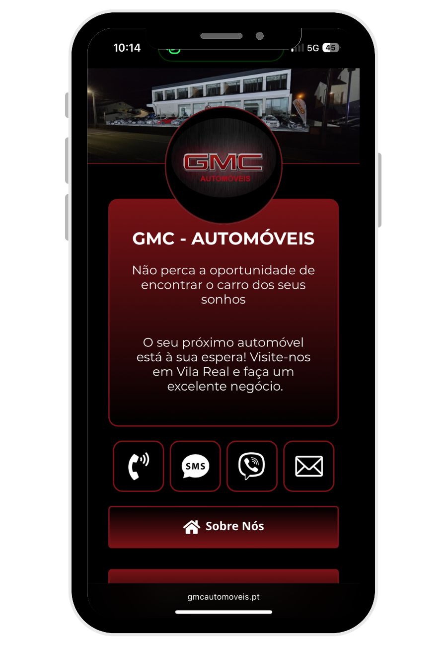 FindLeads - Cartão de Visita Digital